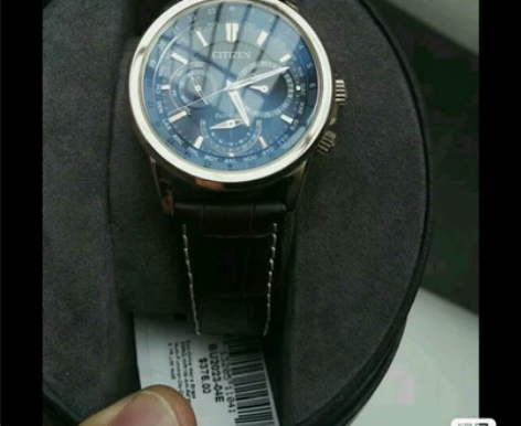 西铁城男表Citizen光动能手表BU20...