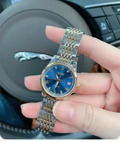 瑞士品牌名表欧利时女士手表女全自动机械表夜...