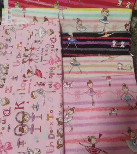 芭蕾娃娃 日本布 共5.5米 不拆卖，给喜...