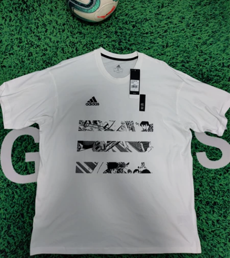 阿迪达斯adidas足球小将短袖T L码！...