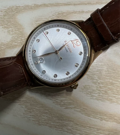 雷诺新款情侣手表女机械表时尚大气日历防水官...