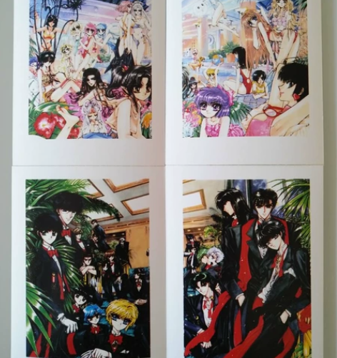 东京巴比伦 CLAMP 动漫五寸老照片 本...