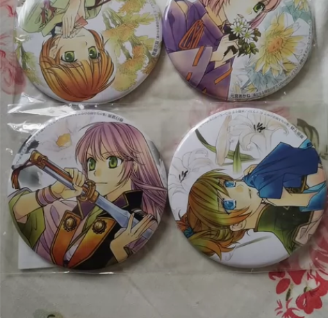 遥远时空中1234 神子吧唧套装 下面一组...