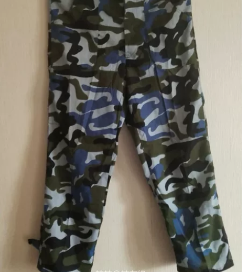 男士迷彩服一套，99新，本人175穿2xl...
