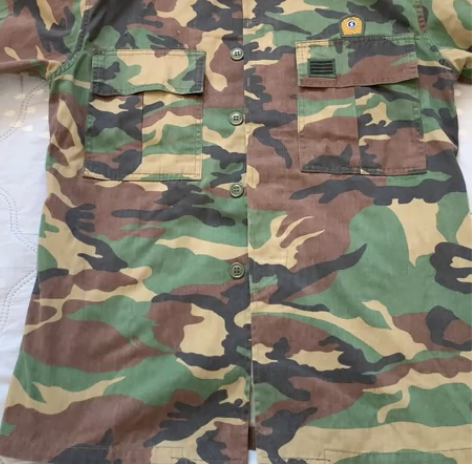 作训服,韩国公发军服,迷彩色,朋友给的,1...