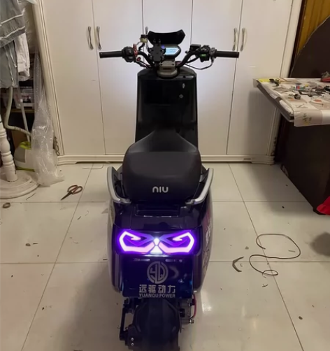 小牛N1。板正小车240拉1200T S撒...