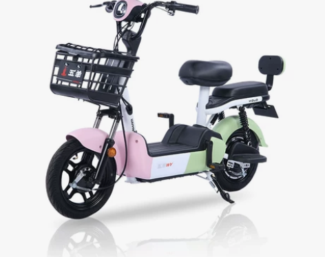 五羊电动车新款电动自行车新国标女士小型电瓶...
