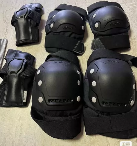 迪卡侬护具 迪卡侬头盔 包含护膝护肘护腕 ...
