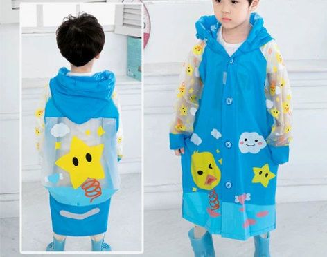 南极人儿童雨衣幼儿园宝宝雨披小孩学生男童女...
