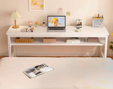 【亏本甩卖】书桌家用女生卧室长条桌简易出租...