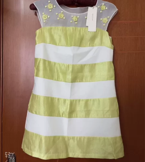 女款品牌连衣裙，品牌：Zll，尺码：165...