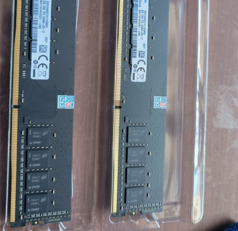 三星内存条 镁光颗粒8g×2 升级16g×...