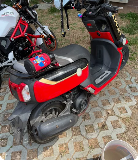 自己带步踏板，骑了4000多公里，新换了壳...