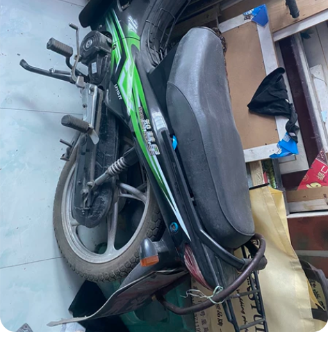 二手摩托车闲置很久了,买完没怎么骑。家父买...