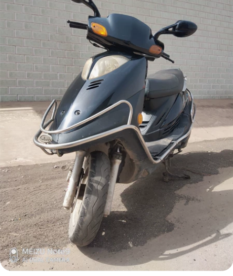 豪爵踏板125摩托车出售 2011年购买，...