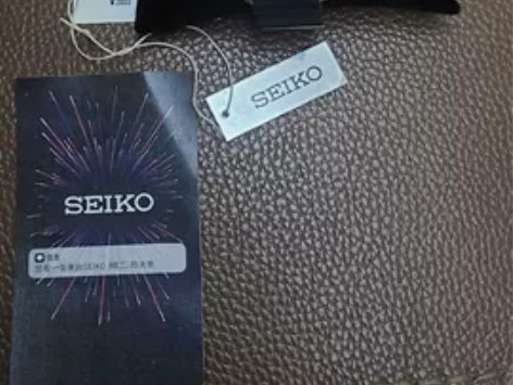 SEIKO手表换过表带，一手自带整体九成新...