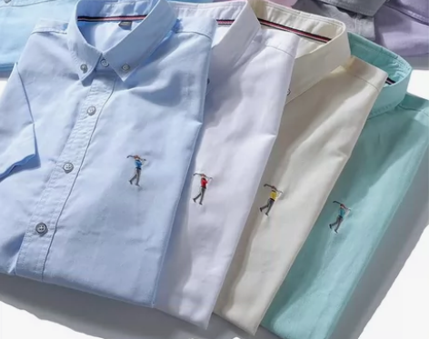 外贸纯原剪标 精致刺绣 牛津纺面料舒适透气...