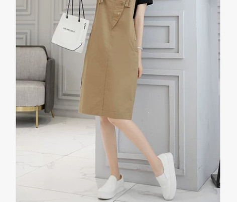 韩版宽松背带裙女夏季2022新款吊带连衣裙...