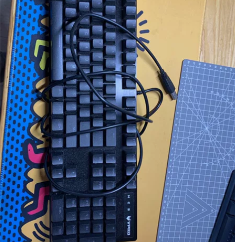 雷柏（Rapoo） V500PRO 机械键...