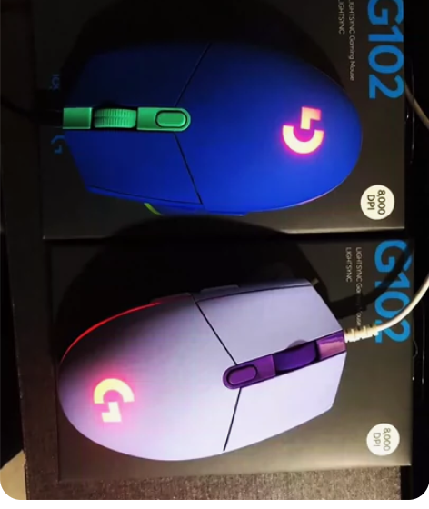 【包邮全新】罗技g102游戏鼠标有线rgb...
