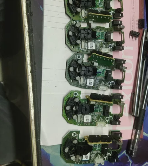 罗技鼠标g102一代鼠标主板坏的,坏的不通...