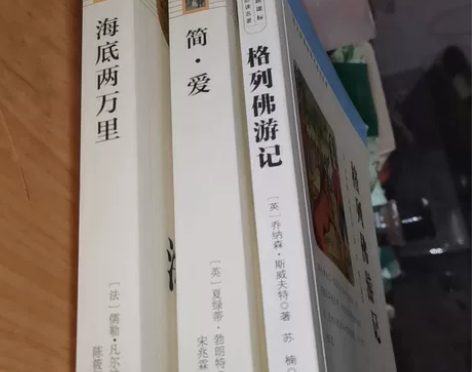 世界名著 高中生必读书目 海底两万里+简爱...