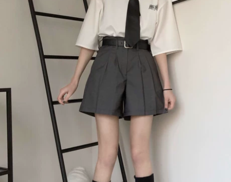 pinksavior恰同学少年学院风灰黑两...