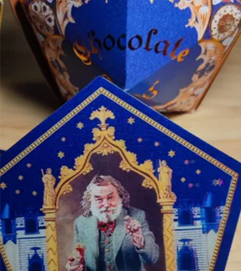 环球影城哈利波特，巧克力蛙巫师卡(带盒)，...