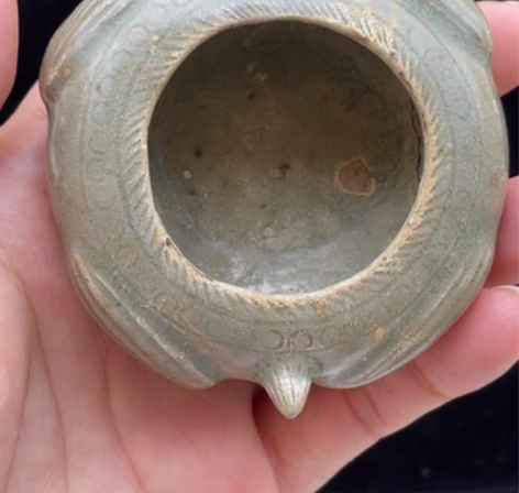 老越窑蛙盂， 感兴趣的话点“我想要”和我私...