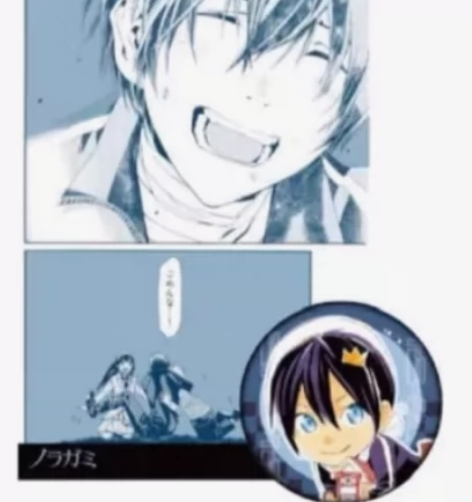 出出野良神抽赏夜斗日和雪音吧唧 三人set...