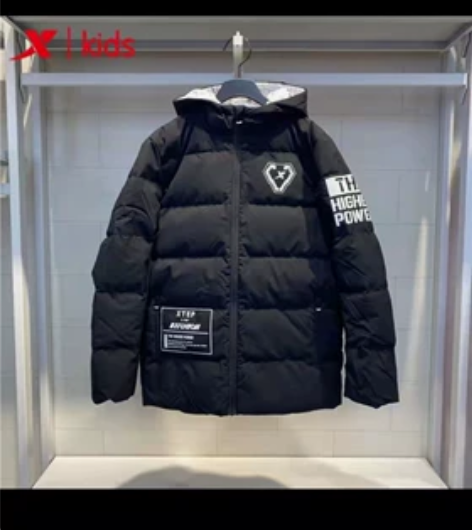 特步清理一批特步羽绒服童装羽绒服亏本处理不...