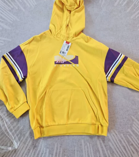 特步连帽卫衣130 140 150 160...