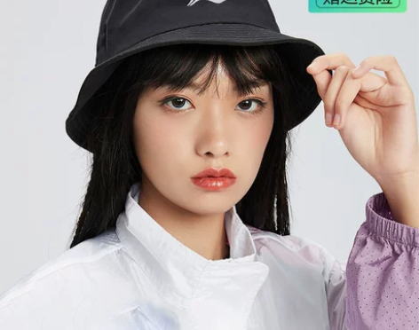 中国李宁帽子渔夫帽女防晒户外遮阳帽太阳帽大...