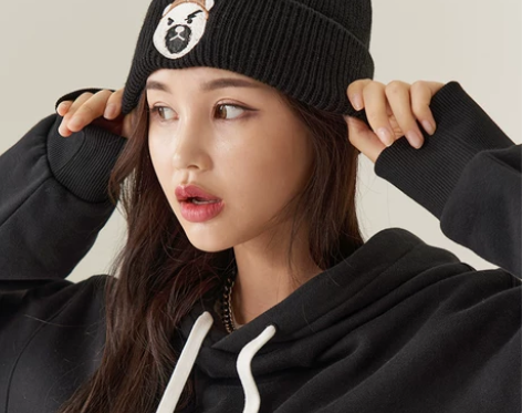 【天猫双12】MLB官方 男女毛线帽皱眉熊...