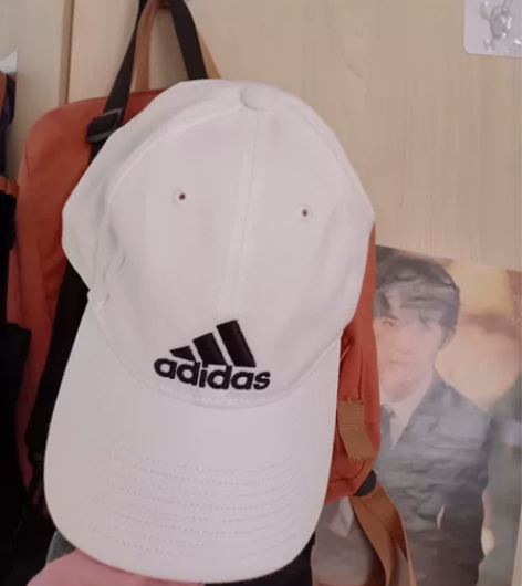 Adidas 阿迪达斯棒球帽 帽子 白色 ...