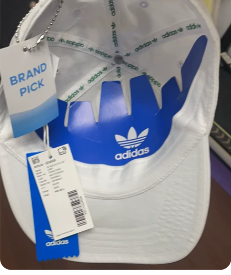 阿迪达斯三叶草棒球帽/鸭舌帽,全新吊牌在,...
