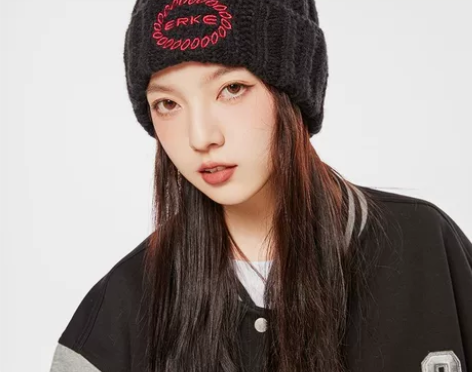 鸿星尔克针织帽 冬季厚款 百搭毛线堆堆帽 ...