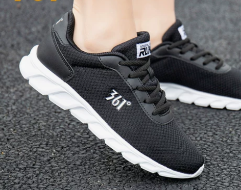 361°轻便跑步鞋 361女鞋运动鞋女款春...