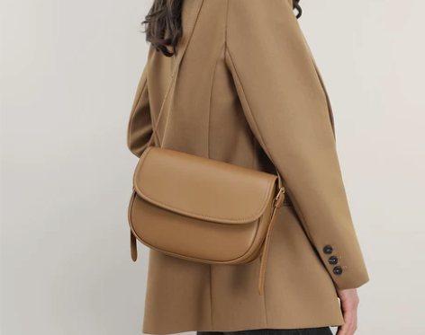 Viney包包2022新款斜挎包真皮女包高...