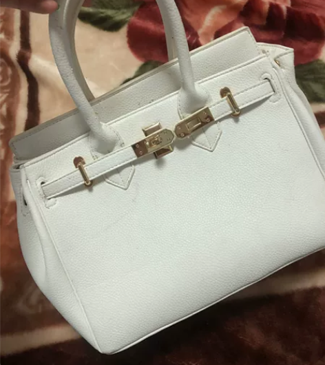 白色 二手闲置包包 30cm 感兴趣的话点...