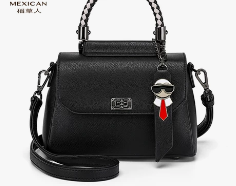 Mexican/稻草人女包手提小方包韩版时...