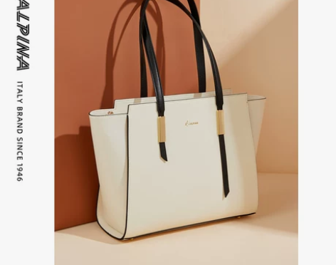 意大利lalpina袋鼠托特包女包大容量单...