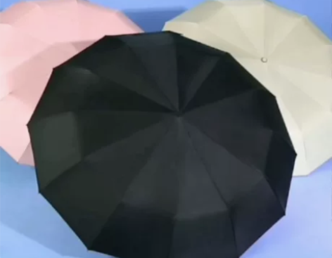 全自动雨伞十二骨晴雨两用 折叠雨伞 遮阳伞...