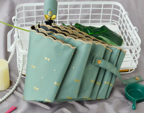 折叠伞 雨伞晴雨伞森系太阳伞防晒防紫外线女...