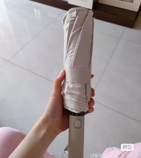 全新 未使用!12骨全自动黑胶雨伞太阳伞,...