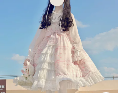【全款】梦之天鹅湖洛丽塔粉色jsk开襟甜美...