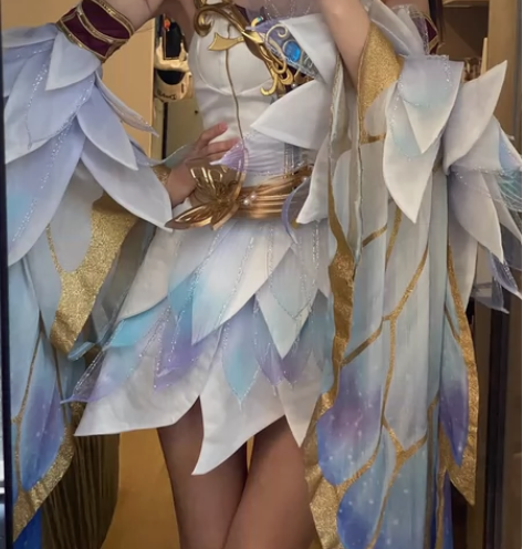 暂挂漫有引力王者荣耀貂蝉cos金色仲夏夜之...