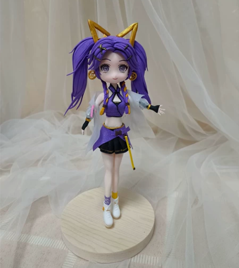 ?手工制作.轻土手办（孙尚香·音你闪耀） ...