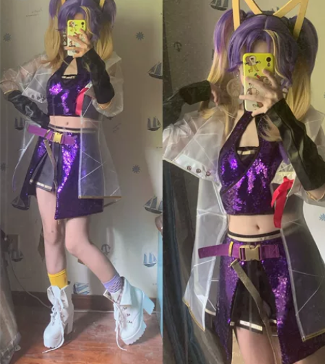 【出租】孙尚香音你闪耀cos 漫瞳s码+3...