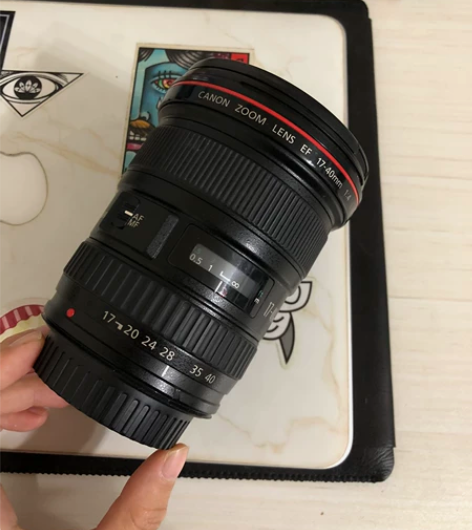 佳能17-40 f4红圈镜头箱说齐全 功能...